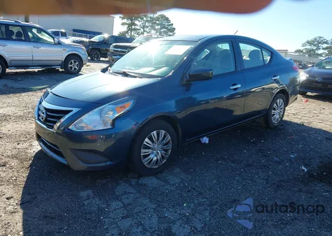 2016 Nissan Versa 1.6 S/1.6 S+/1.6 Sl/1.6 Sv из США, поврежденный, VIN 3N1CN7AP0GL802714